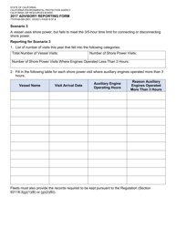 Form TTD/FAB-089 2017 Advisory Reporting Form - California, Page 5