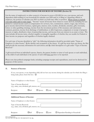 Form ETH-3A Annual Statement of Financial Interests - Connecticut, Page 9