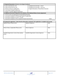 APD Form 65G-4.0215 A Regional Waiver Support Coordinator Enrollment Application - Wsc - Florida, Page 2