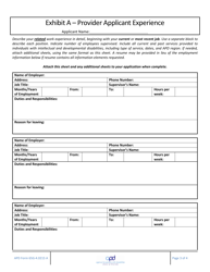 APD Form 65G-4.0215 A Regional Waiver Support Coordinator Enrollment Application - Wsc - Florida, Page 3