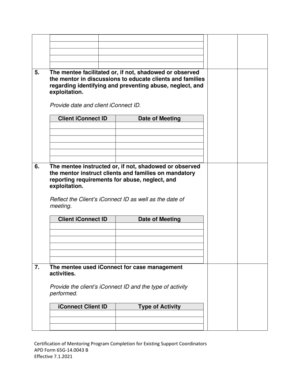 APD Form 65G14.0043 B Fill Out, Sign Online and Download Fillable