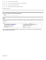 Reopening Request Form - Family Child Care and in-Home Providers - Louisiana, Page 2