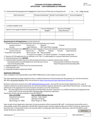 Form SBC023 Application - Lcda Overgrown Lot Program - Louisiana, Page 2