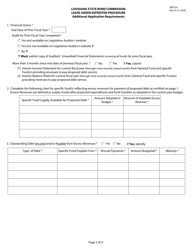 Form SBC014 Certification of Compliance With Criteria for Approval of Leases Under Expedited Procedure - Louisiana, Page 2