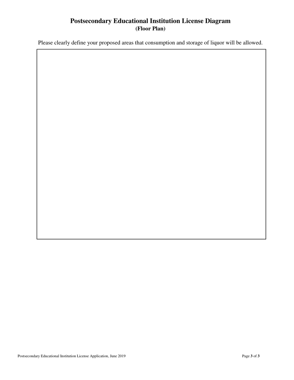 Postsecondary Educational Institution Sampling License Application - Maine, Page 3