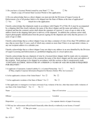 Direct Shipper License Renewal - Maine, Page 2