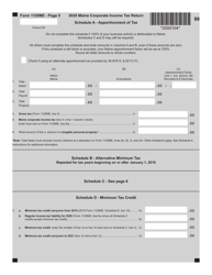 Form 1120ME Maine Corporate Income Tax Return - Maine, Page 5