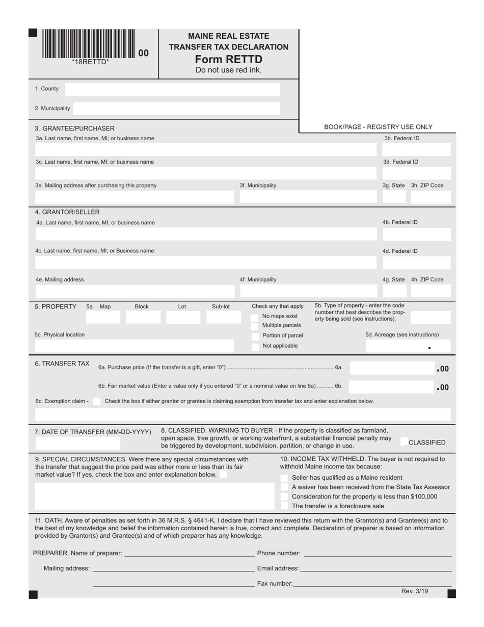 form-rettd-download-fillable-pdf-or-fill-online-maine-real-estate
