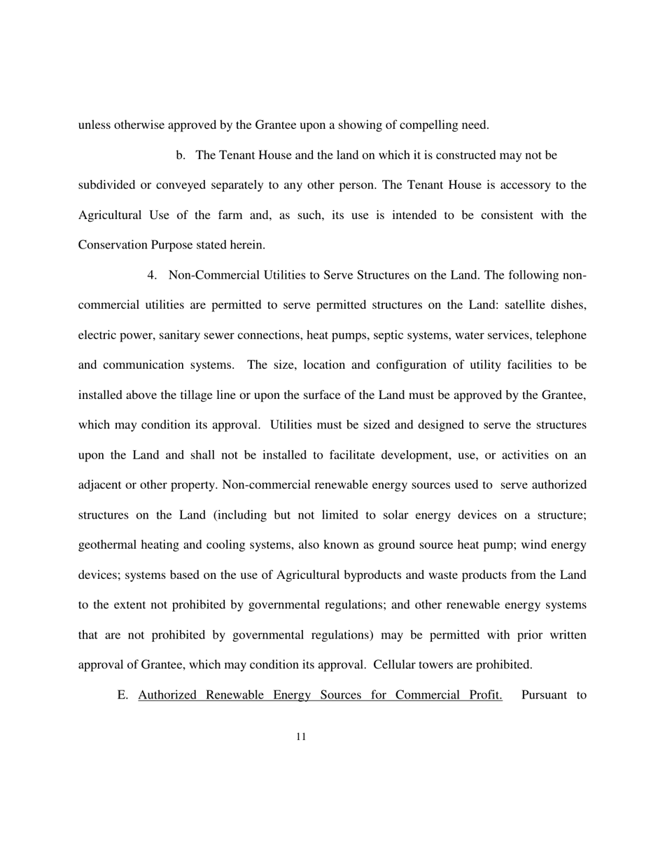 Deed of Easement - Maryland, Page 11