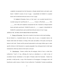 Deed of Easement - Maryland, Page 21