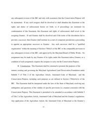 Deed of Easement - Maryland, Page 23