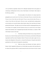 Deed of Easement - Maryland, Page 7