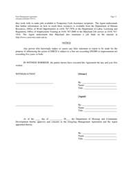 Management Agreement - Maryland, Page 13