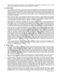 Form PR4332 Nonmetallic Minerals Lease for Construction Sand, Gravel, Cobbles, Boulders and Clay - Michigan, Page 10