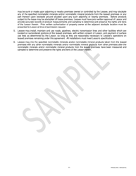 Form PR4332 Nonmetallic Minerals Lease for Construction Sand, Gravel, Cobbles, Boulders and Clay - Michigan, Page 11