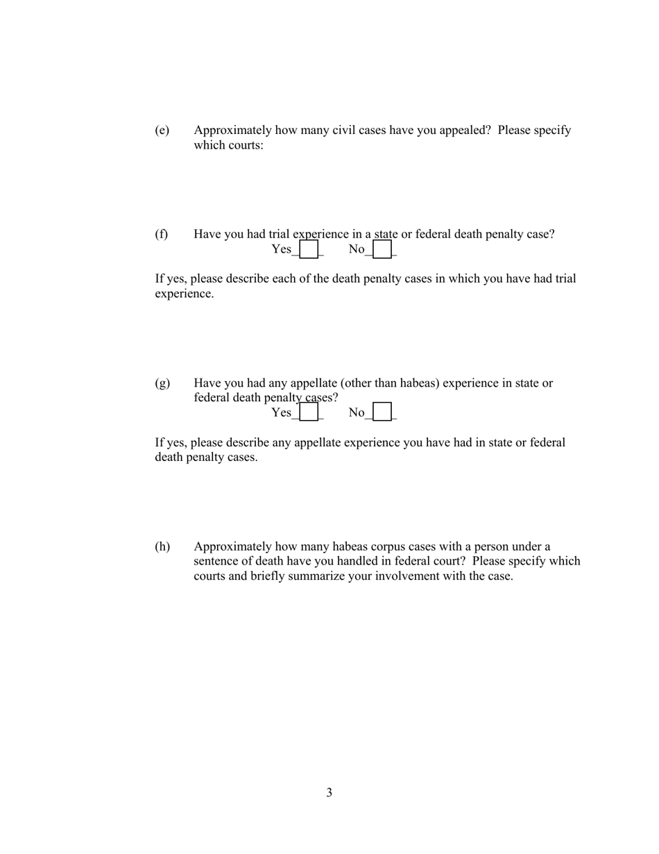 Death Penalty Habeas Cases - Mississippi, Page 3