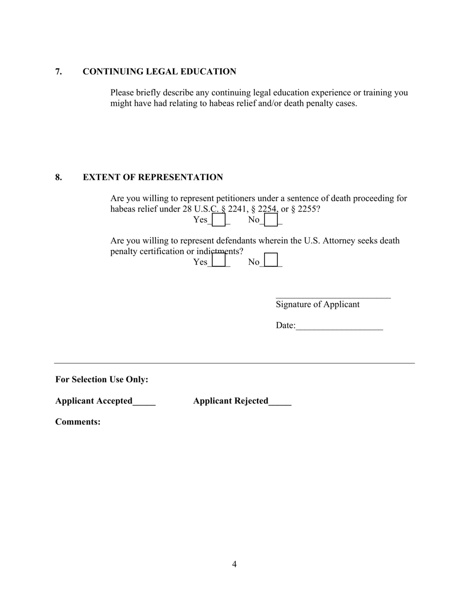 Death Penalty Habeas Cases - Mississippi, Page 4