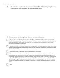 Form 1 Case Management Order - Mississippi, Page 3