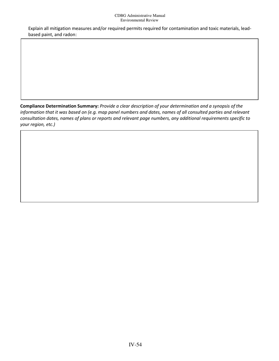 Field Visit Checklist  Site Evaluation - Missouri, Page 9