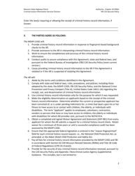 Form SHP-982 Missouri Vechs Program User Agreement - Missouri, Page 2