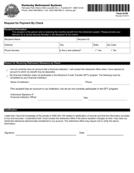 Form 6135 &quot;Request for Payment by Check&quot; - Kentucky