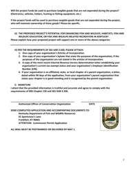 Special Commission Permits Application Form - Kentucky, Page 2