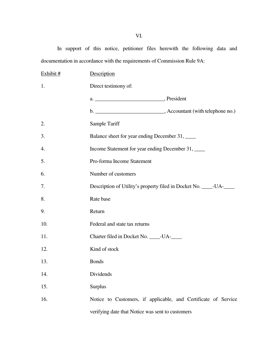 Notice of Intent to Establish Rates - Mississippi, Page 3