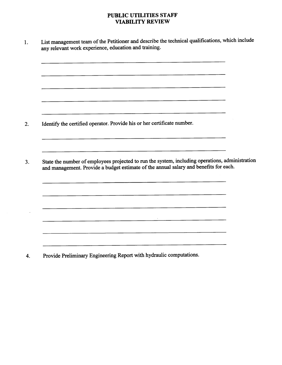 Mississippi Public Utilities Staff Viability Review - Fill Out, Sign ...