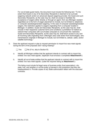 Form MGCB-RAL-4059 Application for Race Meet License - Michigan, Page 5