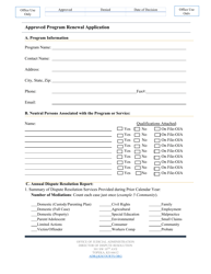 Approved Program Renewal Application - Kansas, Page 2