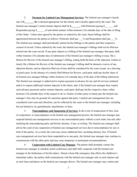 Limited Case Management Order - Kansas, Page 2