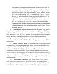 Limited Case Management Order - Kansas, Page 6
