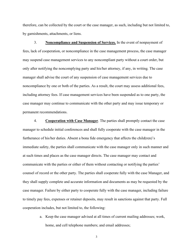 Case Management Order - Kansas, Page 3