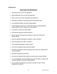 Form H-1 Background Investigation Form - Kentucky, Page 20