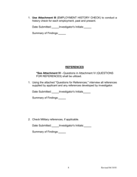 Form H-1 Background Investigation Form - Kentucky, Page 8