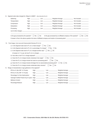 Form GG-1A Gas Gathering Segment Report - Kansas, Page 2