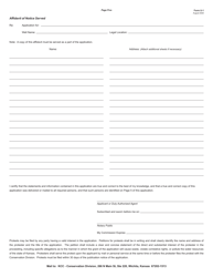 Form U-1 Application for Injection Well - Kansas, Page 5