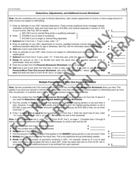 Substitute Form W-4p - Tax Withholding Certificate - Minnesota, Page 6