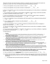 License Renewal Application - Kansas, Page 2