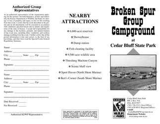 Broken Spur Special Use Permit - Kansas