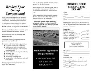 Broken Spur Special Use Permit - Kansas, Page 2