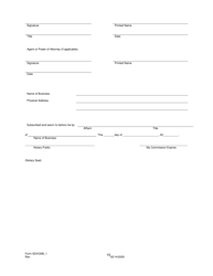 Form SDVOSB_1 Service-Disabled Veteran-Owned Small Business Certification Application - Kentucky, Page 16