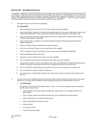 Form SDVOSB_1 Service-Disabled Veteran-Owned Small Business Certification Application - Kentucky, Page 17