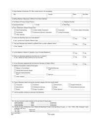 Form SDVOSB_1 Service-Disabled Veteran-Owned Small Business Certification Application - Kentucky, Page 3