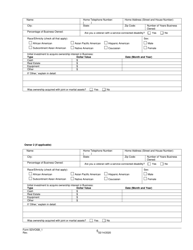 Form SDVOSB_1 Service-Disabled Veteran-Owned Small Business Certification Application - Kentucky, Page 6