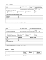 Form SDVOSB_1 Service-Disabled Veteran-Owned Small Business Certification Application - Kentucky, Page 7