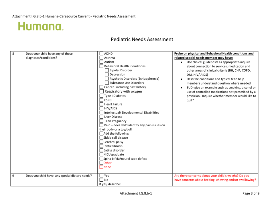 Attachment I.G.8-7 Pediatric Needs Assessment - Kentucky, Page 3