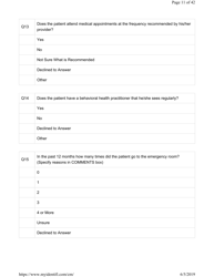 Attachment G.8-6 Catastrophic Care - Pediatrics Assessment for Member Name - Kentucky, Page 11