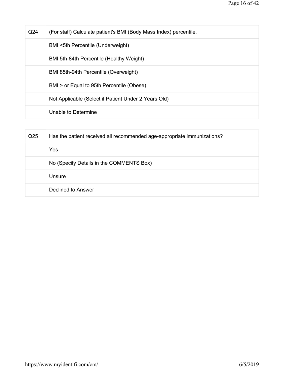 Attachment G.8-6 Catastrophic Care - Pediatrics Assessment for Member Name - Kentucky, Page 16