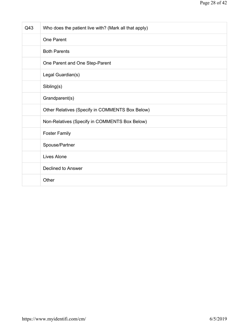 Attachment G.8-6 Catastrophic Care - Pediatrics Assessment for Member Name - Kentucky, Page 28